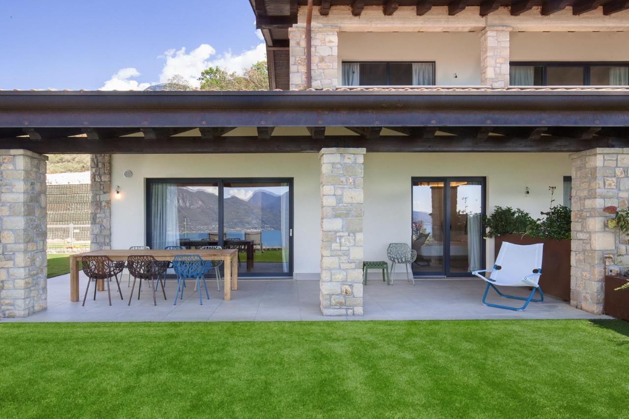 Villa Divina22- Apt Icona Con Piscina E Vista Lago Castelletto Di Brenzone Dış mekan fotoğraf